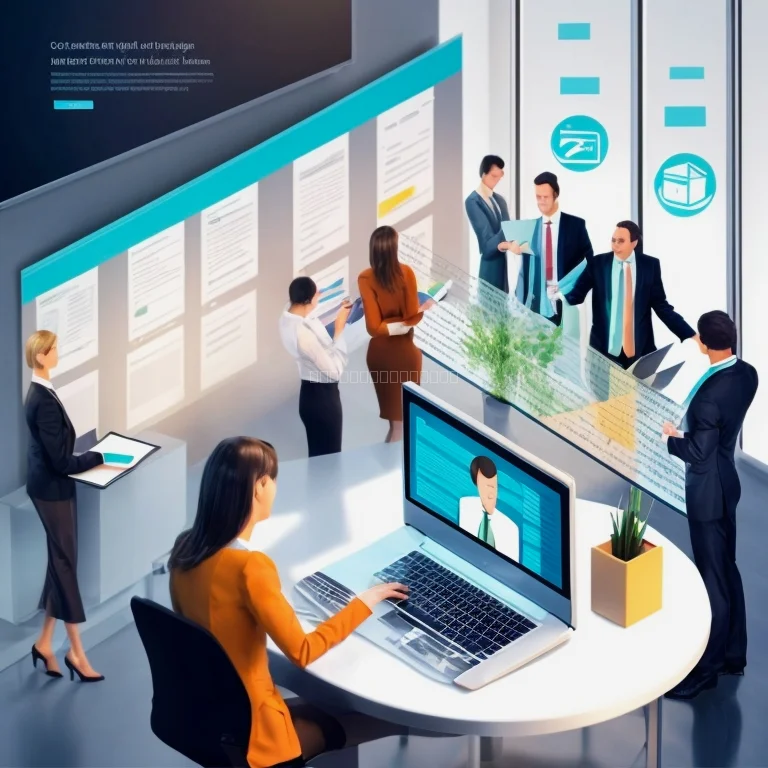 Professional legal team consulting